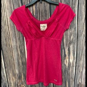 Pink Hollister Shirt